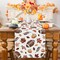 Fall Football Table Runner 13x72 Inch Rugby Pumpkin Maple Leaf (Fall Football)